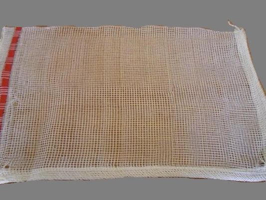 Yellow Plastic Prada Net Tote Bag For Packing Patato White Mesh Packaging Bags