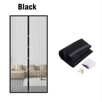 Easy Access and Bug Protection with Magnetic Mesh Door Curtain